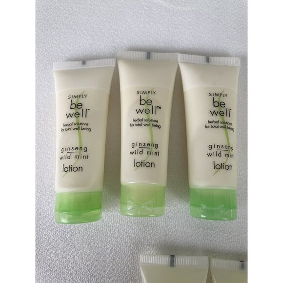 Simple Be Well Ginseng Wild Mint Shampoo Conditioner Lotion Travel 4 Each - Picture 2 of 7
